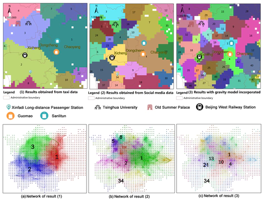 Fine-Grained Subjective Partitioning of Urban Space Using Human Interactions from Social Media Data